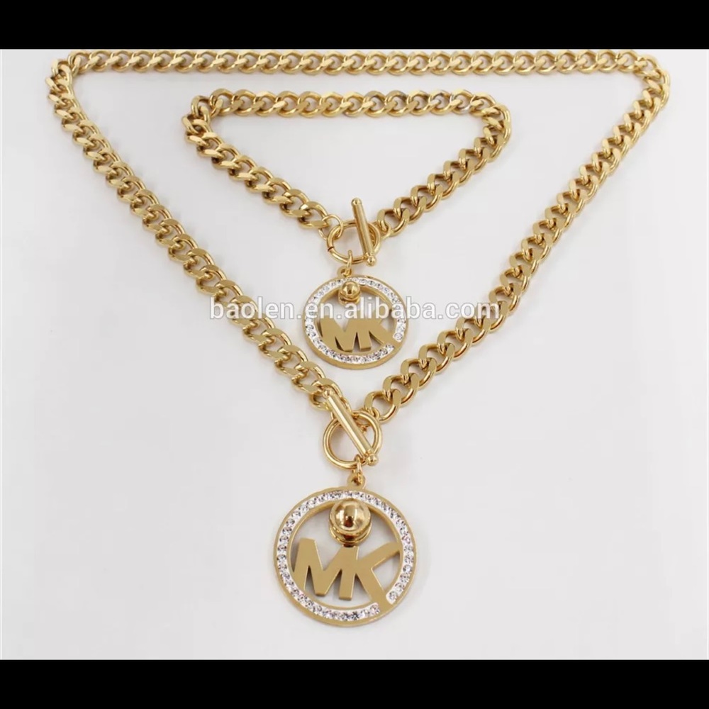 Necklace Bracelet Set
